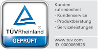 TÜV-Siegel Kundenzufriedenheit TÜV-Siegel Kundenzufriedenheit